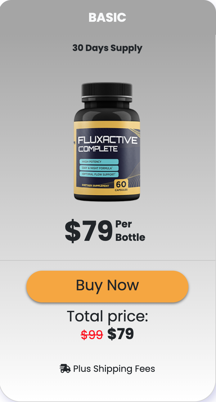 Fluxactive - 1 Bottle